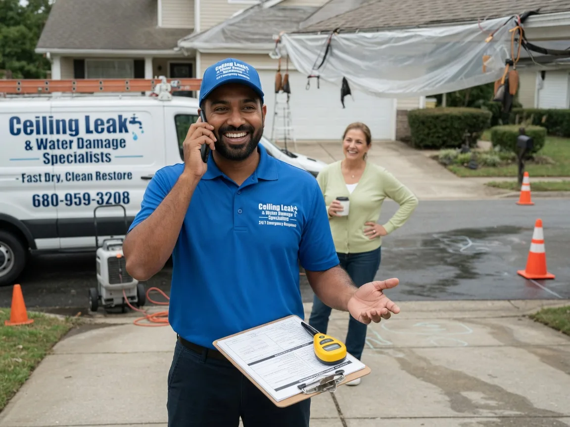 Ceiling Leak Cleanup Cranford, NJ FAQs